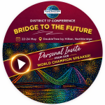 conference carousel with invite